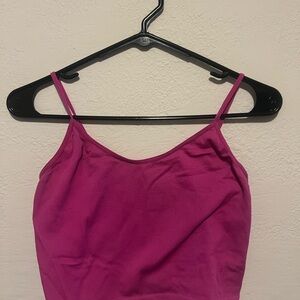Wild Fable Pink Spaghetti Strap Crop Top